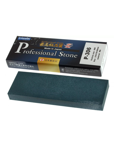 Pedra de amolar japonesa de grão 600 Naniwa Professional