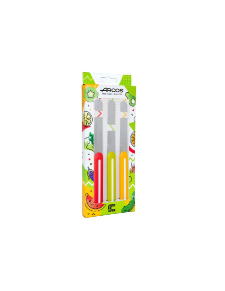 Sæt med 3 Arcos B-Line-knive med 10 cm klinge