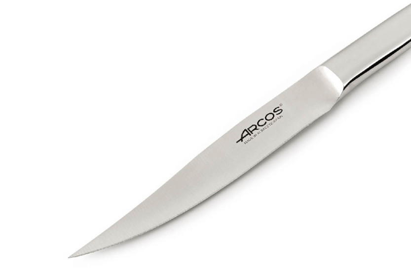 Faca para bifes Arcos The Origin forjada em aço inoxidável com 11 cm de lâmina lisa