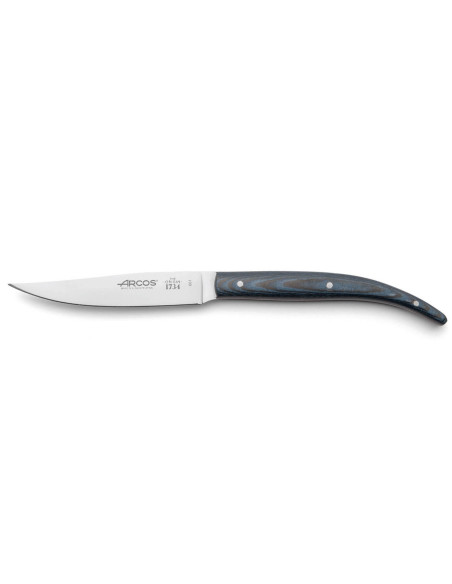 Set van 4 Arcos The Origin steakmessen blauw micarta handvat