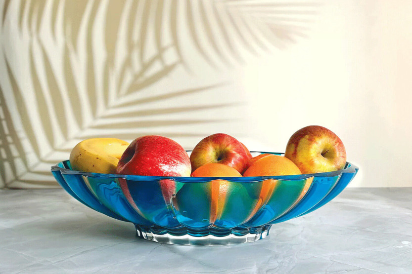 Guzzini Dolcevita Obstschale aus biobasiertem Polymer