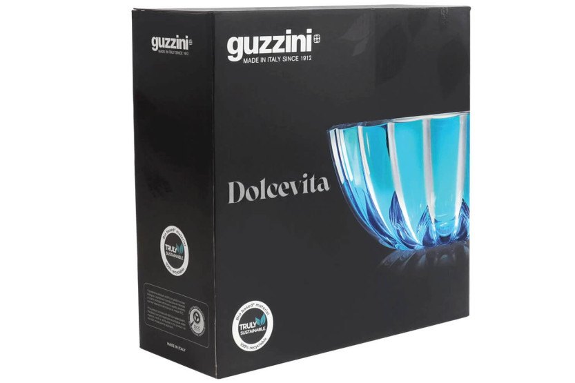 Ensaladera ámbar Guzzini Dolcevita de polímero de base biológica