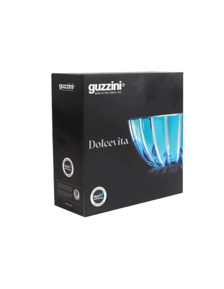 Guzzini Dolcevita amberkleurige slakom van biobased polymeer