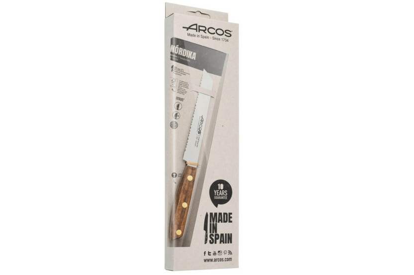 Arcos Nordika tomatkniv 13 cm med savtakket blad
