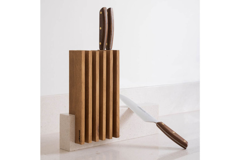 Arcos Petra blocco in pietra e legno 28x36,4x7,8cm