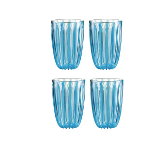 Sett med 4 Guzzini Dolcevita-glass i biobasert polymer 2