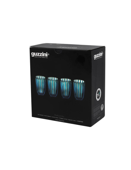 Set om 4 Guzzini Dolcevita-glas i biobaserad polymer