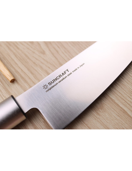 Japansk kockkniv 20cm Suncraft Senzo magnolia handtag