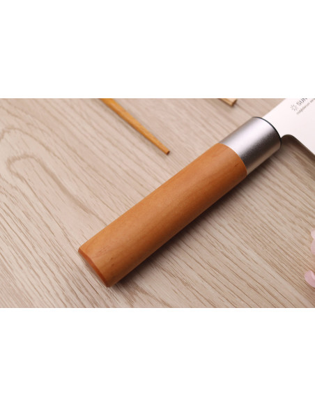 Japansk kokkekniv 20cm Suncraft Senzo magnolia håndtag