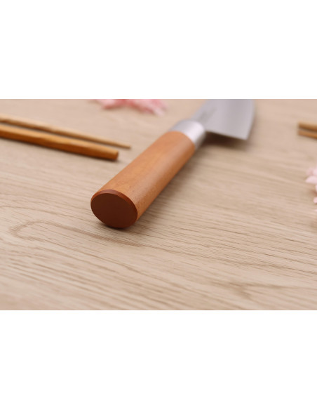 Japans koksmes 20cm Suncraft Senzo magnolia handvat