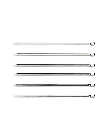 Set med 6 Tramontina Churrasco 30 cm grillspett