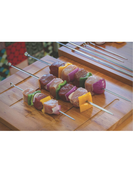 Sett med 6 Tramontina Churrasco 30 cm grillspyd