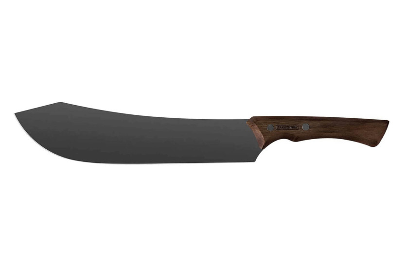 Tramontina Churrasco kødkniv med sort blad i dao-stil