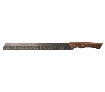 Coltello per prosciutto Tramontina Churrasco con lama nera con fossette