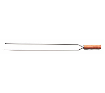 Tramontina Churrasco dubbelspett i rostfritt stål och trä 75cm