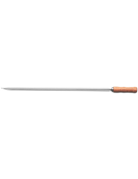 Pincho Tramontina Churrasco acero inoxidable y madera 75cm