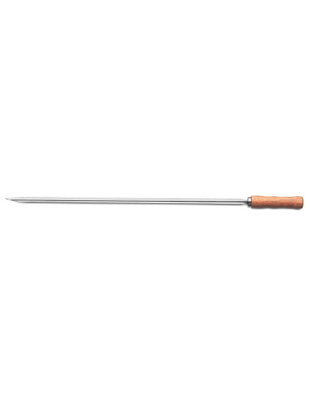 Pincho Tramontina Churrasco acero inoxidable y madera 65cm