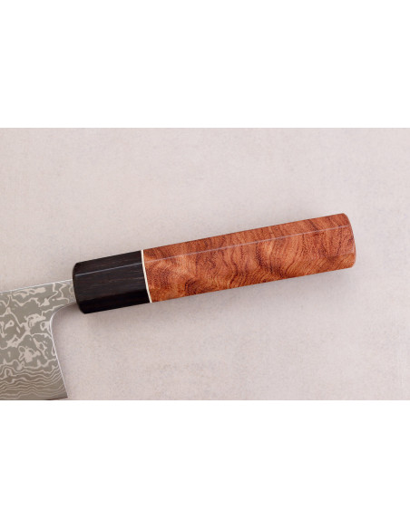 nakiri kniv 16,5cm Japonais artisanal Masashi Yamamoto SLD damas
