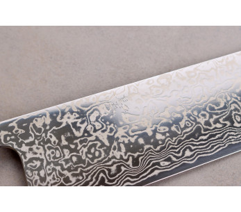 nakiri kniv 16,5cm japonais artisanal Masashi Yamamoto SLD damas 2