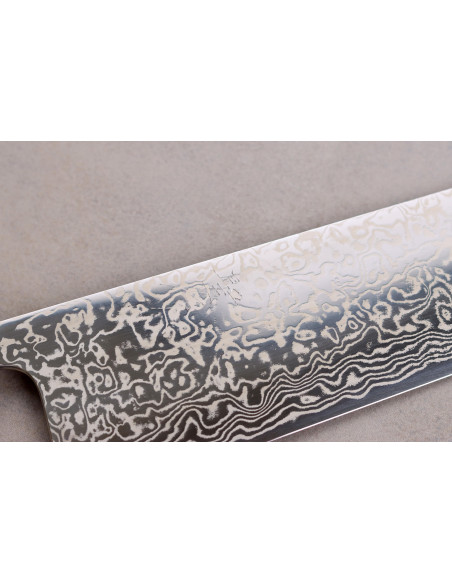 nakiri messer 16,5cm japonais artisanal Masashi Yamamoto SLD damas
