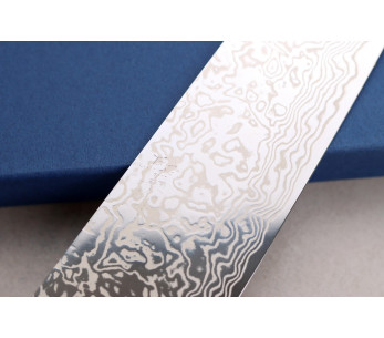 Masashi Yamamoto SLD damaskus 16,5 cm japansk handgjord bunka-kniv 2