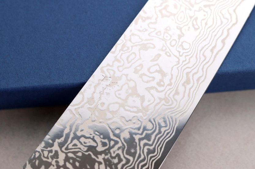 Masashi Yamamoto SLD damascus 16.5cm japanilainen käsintehty bunka veitsi