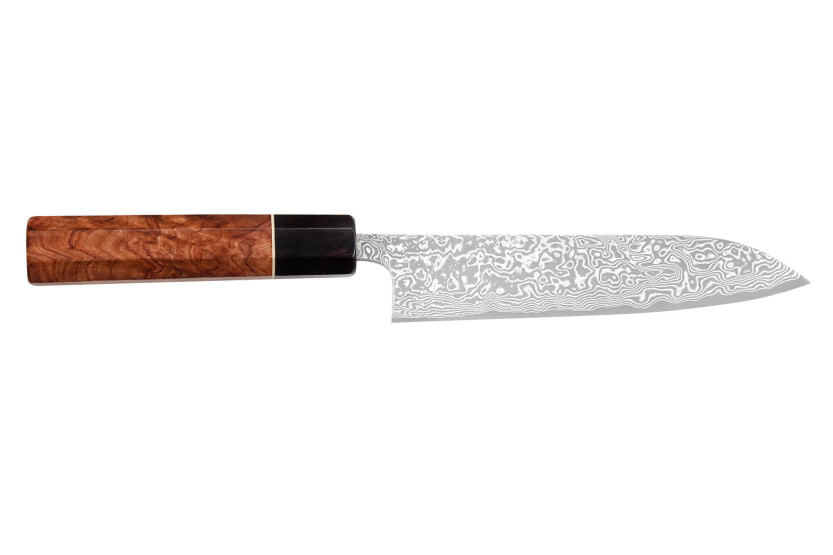 Masashi Yamamoto SLD damascus 15cm käsintehty japanilainen yleispuukko