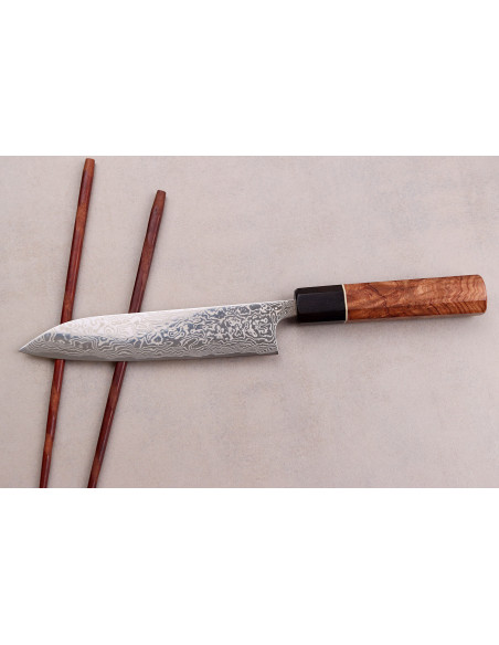 Universalmesser 15cm japanisch handgefertigt Masashi Yamamoto SLD damast