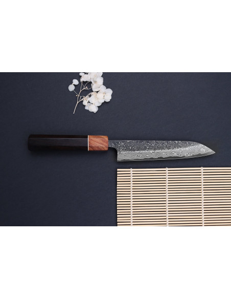 Masashi Yamamoto SLD Kuro damascus 15cm handmade japanese Universal knife