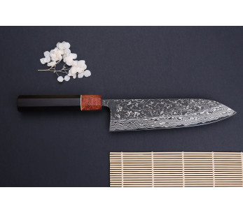 Masashi Yamamoto SLD Kuro damascus käsintehty 21cm gyuto veitsi 2