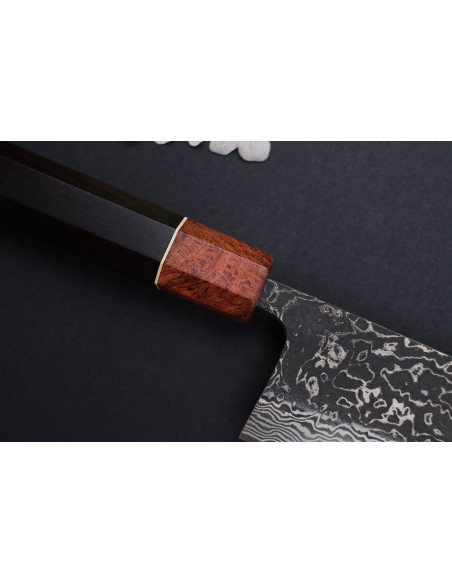 Masashi Yamamoto SLD Kuro damascus käsintehty 21cm gyuto veitsi