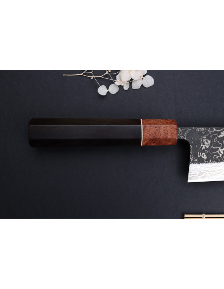 Masashi Yamamoto SLD Kuro damascus gyuto 21 cm coltello giapponese fatto a mano