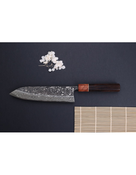 Masashi Yamamoto SLD Kuro damascus handmade 21cm gyuto knife