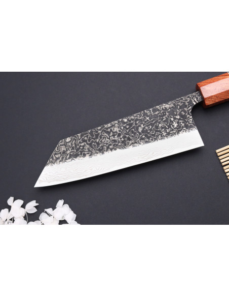 Masashi Yamamoto SLD Kuro damaskus 16,5 cm japansk håndlavet bunka-kniv