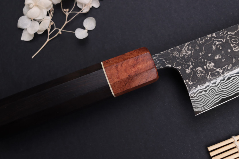 Masashi Yamamoto SLD Kuro damascus 16,5 cm japansk santokukniv