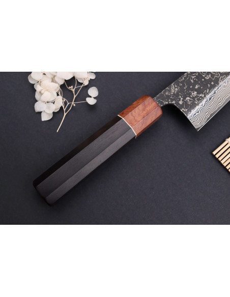 Masashi Yamamoto SLD Kuro damaskus 16,5 cm japansk santokukniv