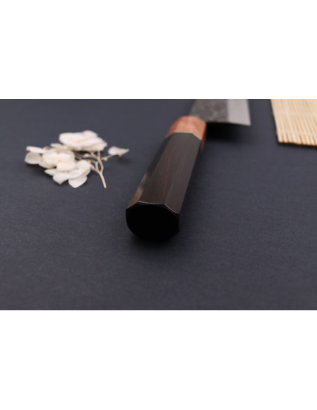 Masashi Yamamoto SLD Kuro damascus 16,5cm Japans santoku mes