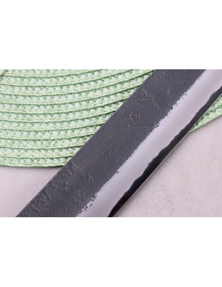 Masashi Yamamoto BS1 Preto Nashiji 27cm sujihiki faca japonesa feita à mão