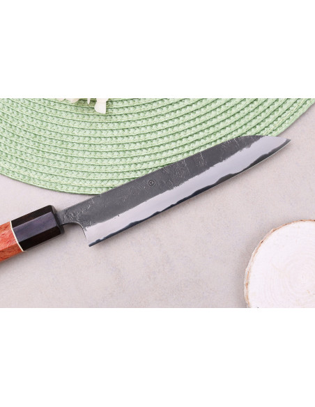 Masashi Yamamoto BS1 Black Nashiji 15 cm håndlavet japansk universalkniv