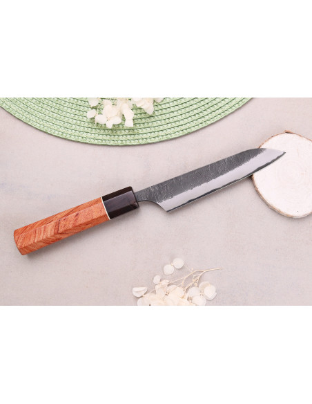 Masashi Yamamoto BS1 Black Nashiji 12 cm håndlaget japansk universalkniv