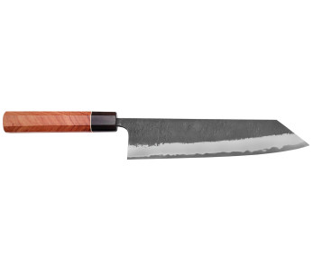 Kiritsuke veitsi 24cm Japanilainen käsityöläinen Masashi Yamamoto BS1 Musta Nashiji