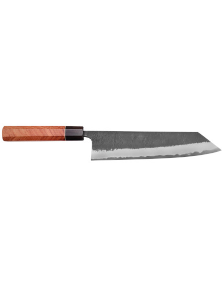 Kiritsuke-kniv 24 cm japansk håndverkskniv Masashi Yamamoto BS1 Black Nashiji