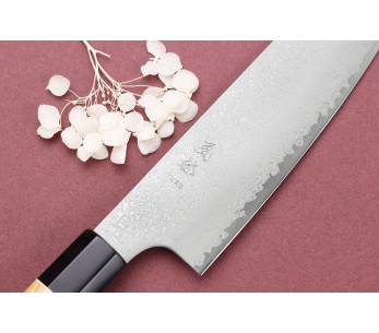 VG10 Yuzo Damasco 18cm coltello bunka giapponese fatto a mano 2
