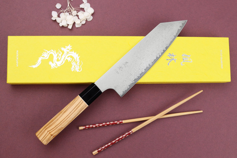 VG10 Yuzo Damascus 18cm Japans bunka mes