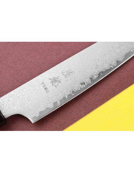 15cm japanisches handgefertigtes Universalmesser Yuzo Damast VG10