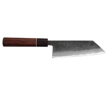 13,5cm cuchillo ko-bunka Yuzo Negro Nashiji cuchillo tradicional japonés