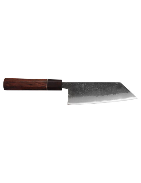 Ko-Bunka-Messer 13,5cm japanisch handgefertigt Yuzo Black Nashiji