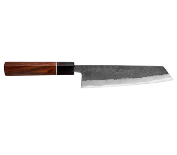 Coltello kiritsuke 18cm giapponese artigianale Yuzo Black Nashiji