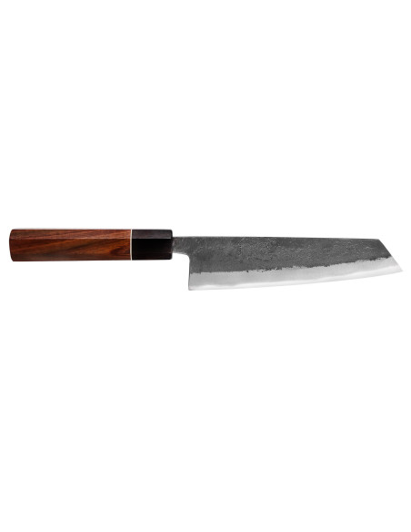 Coltello kiritsuke 18cm giapponese artigianale Yuzo Black Nashiji