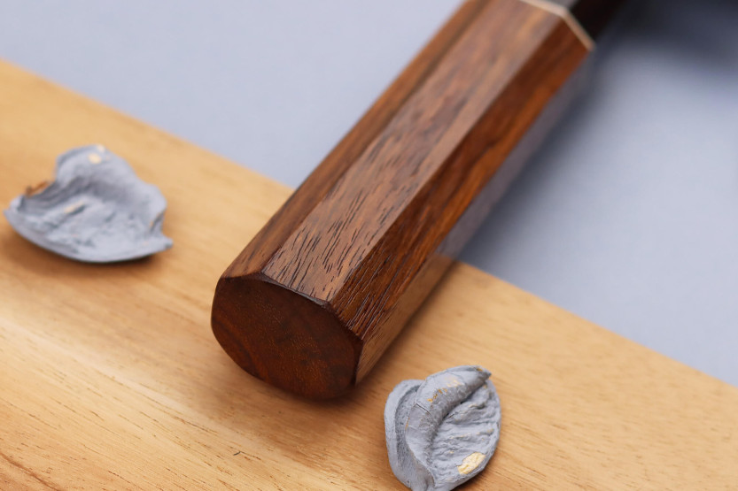 18cm japanilainen kokki ' s veitsi Yuzo Musta Nashiji